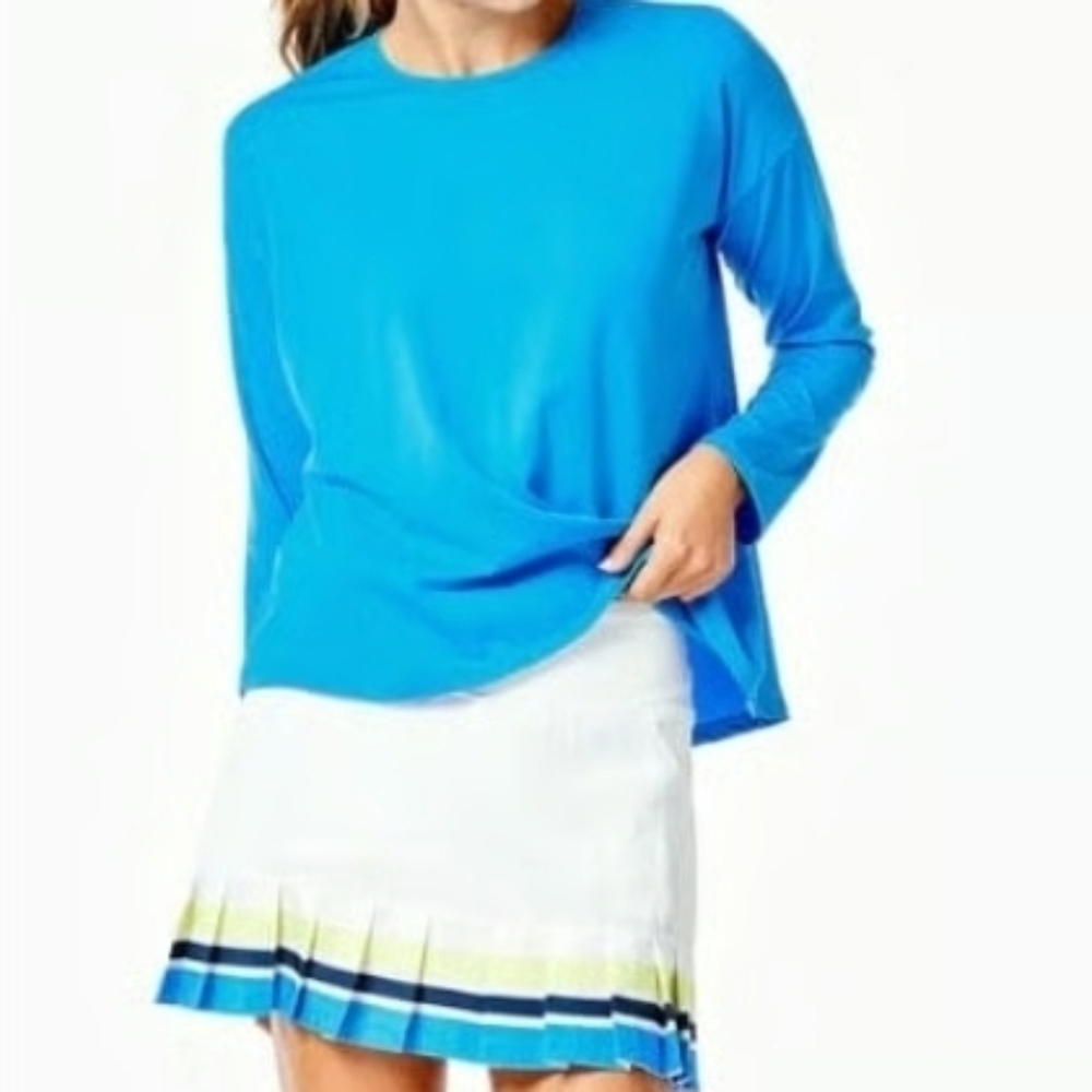 White Pleated  Tennis Skirt